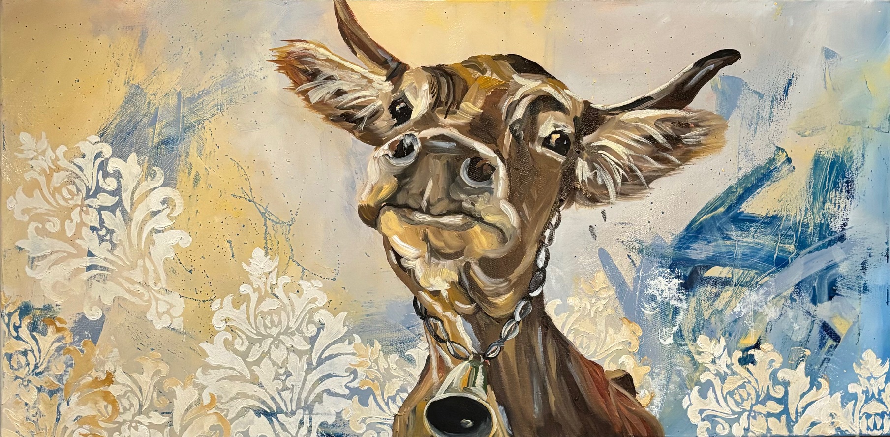 Gemälde Gerti B von Saskia Thurner